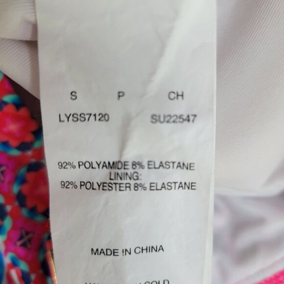 Laundry By Shelli Segal Mayan Escape one piece swimsuit Size Small EUC - Picture 4 of 6